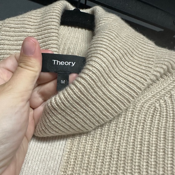 Theory Colorblock Cashmere Sweater M - Picture 3 of 6